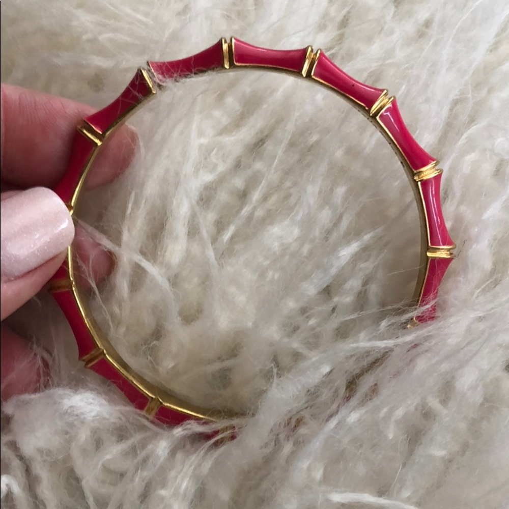 🔴SALE! Stella & Dot Bracelet Hot Pink & Gold - Picture 2 of 3